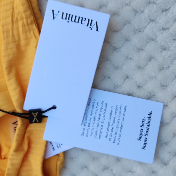 Nwt Vitamin A Kaya Bikini Top - Picture 10 of 12